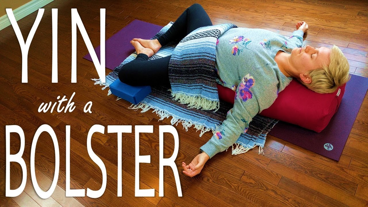 Yin Yoga with a Bolster | 50 Minutes of Bolster Bliss
