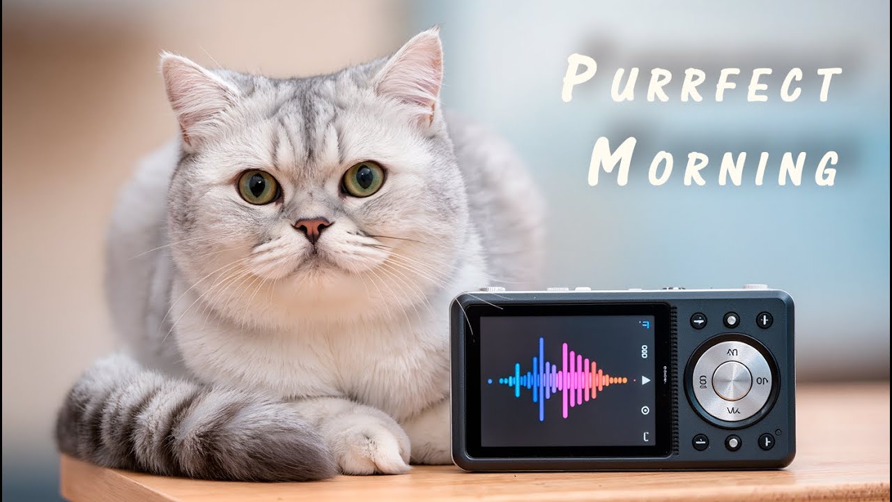 Purrfect Morning ☀️🐾 Cute Acoustic Pop Songs About Cats | Happy Cat Vibes (1 Hour)