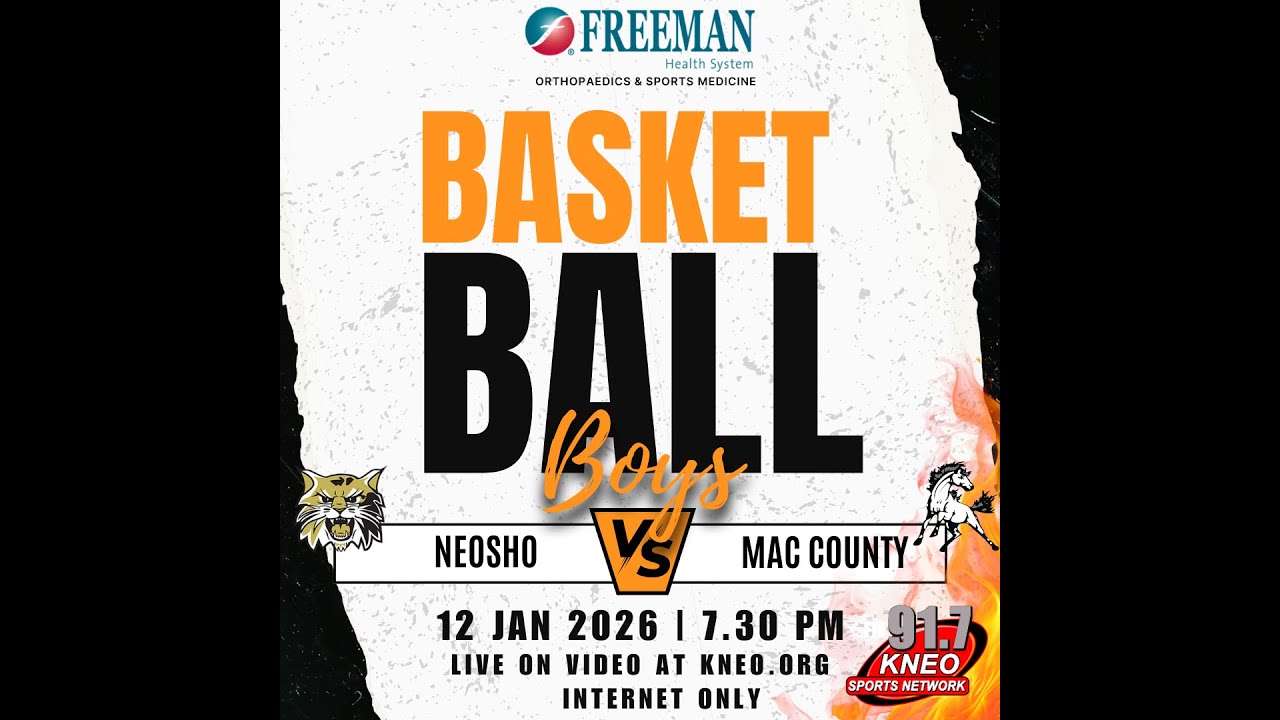 Neosho at McDonald County Boy's Basketball 01/12/26