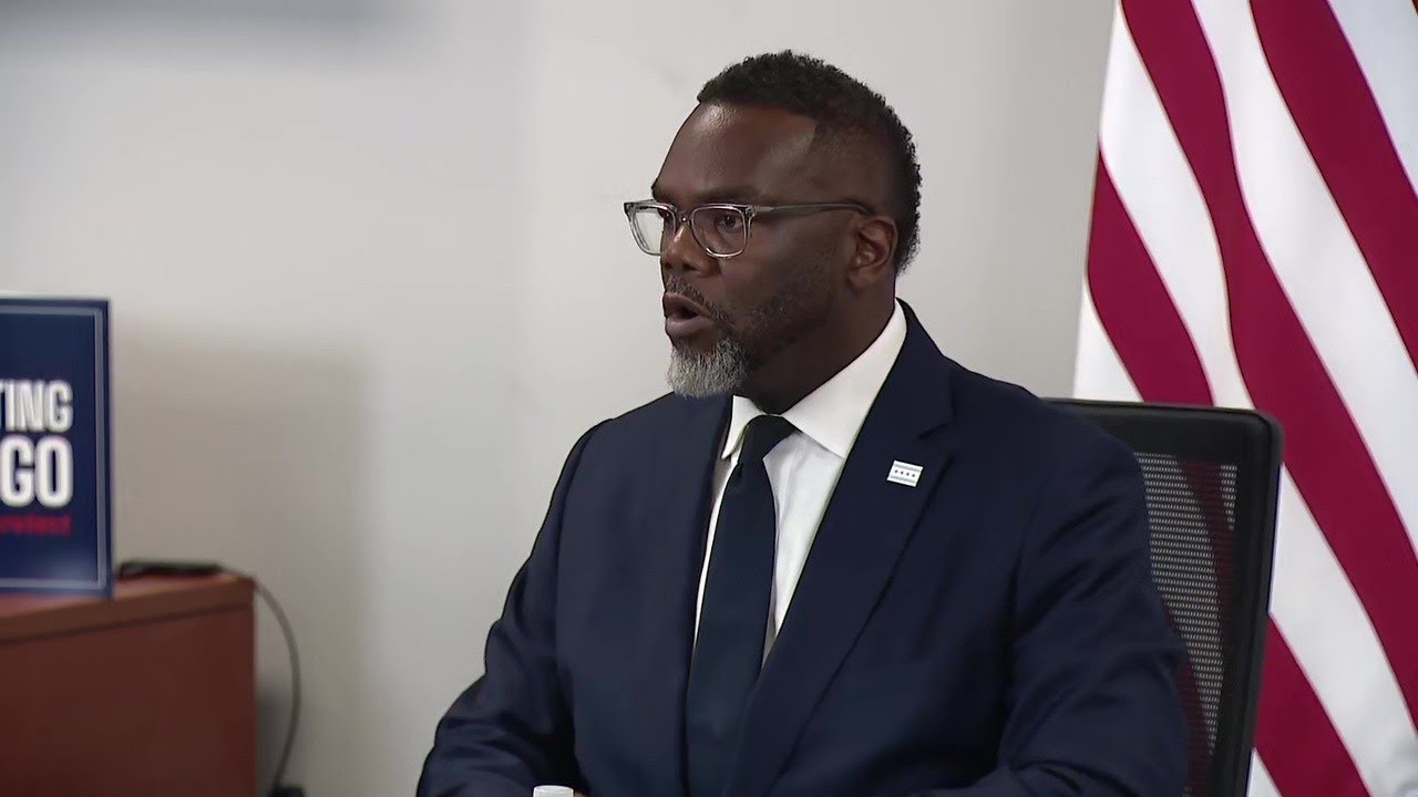 Mayor Brandon Johnson makes 