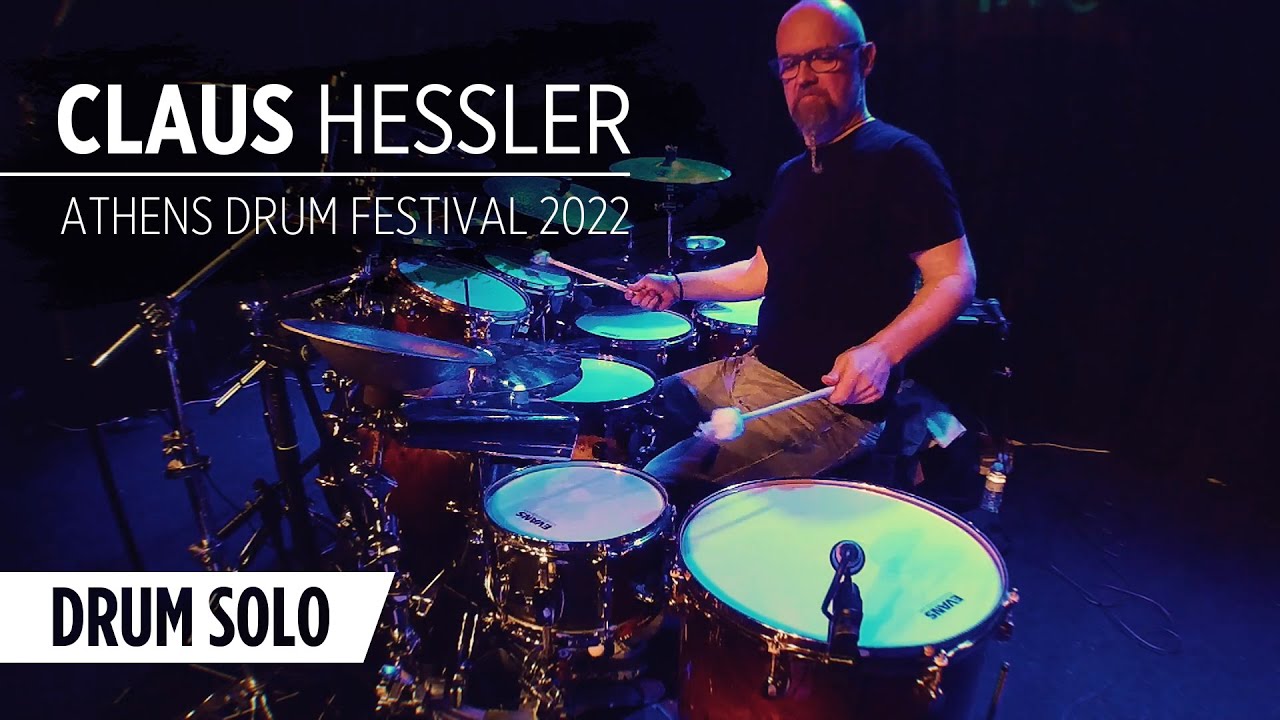Claus Hessler Drum Solo Athens Drum Fest 2022 1920x1080