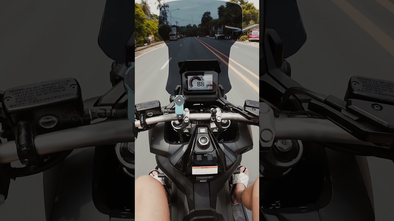 Watch Me Accelerate on the Honda X-ADV 750 🏍️💨 #xadv750