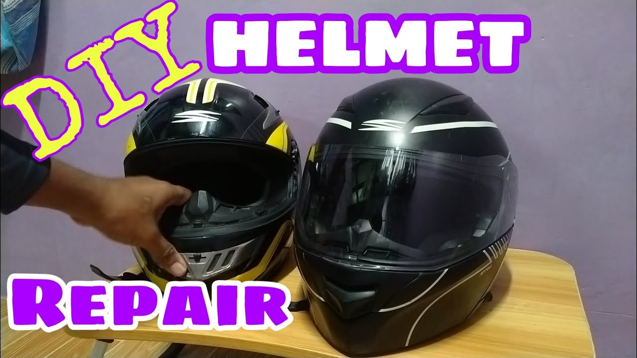 How to repair Modular Helmet #Sirang helmet pano remedyohan