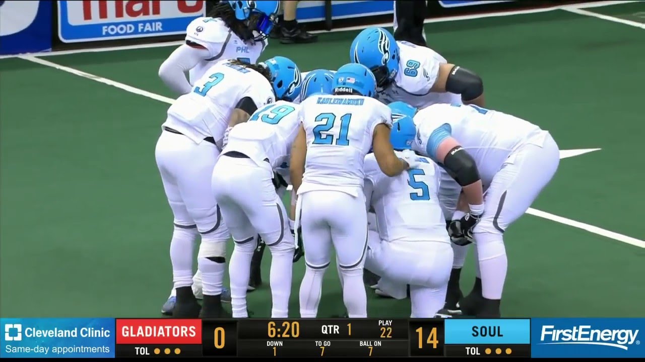 2016 Week 1 Philadelphia Soul at Cleveland Gladiators