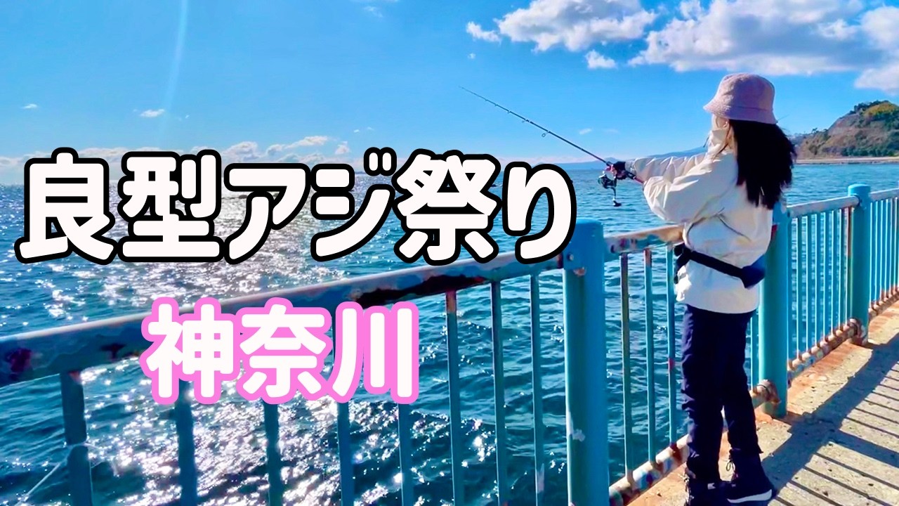 【衝撃】冬の堤防でアジ爆釣!!カマス狙いのはずが!?魚が釣れまくった夢のような日帰り釣り旅【神奈川釣り】【2025.2】