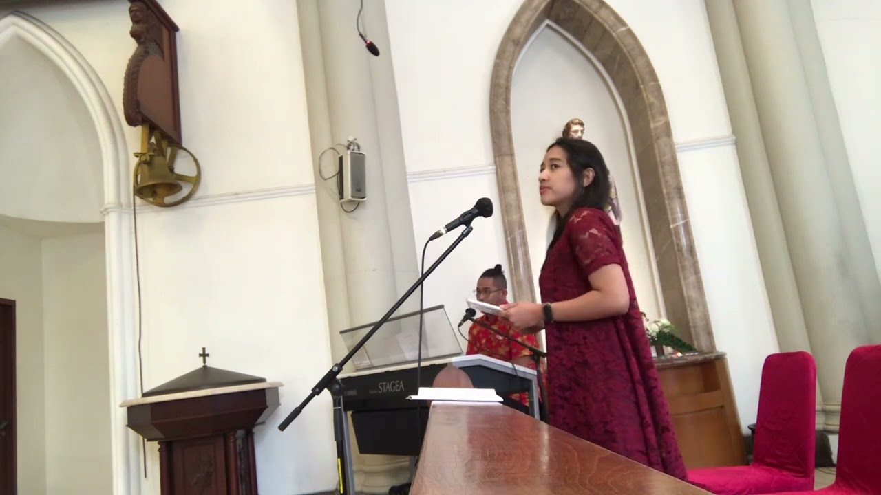 Benedicanta Singers - Berkatilah (Duet Baritone Singing Organist & Soprano)