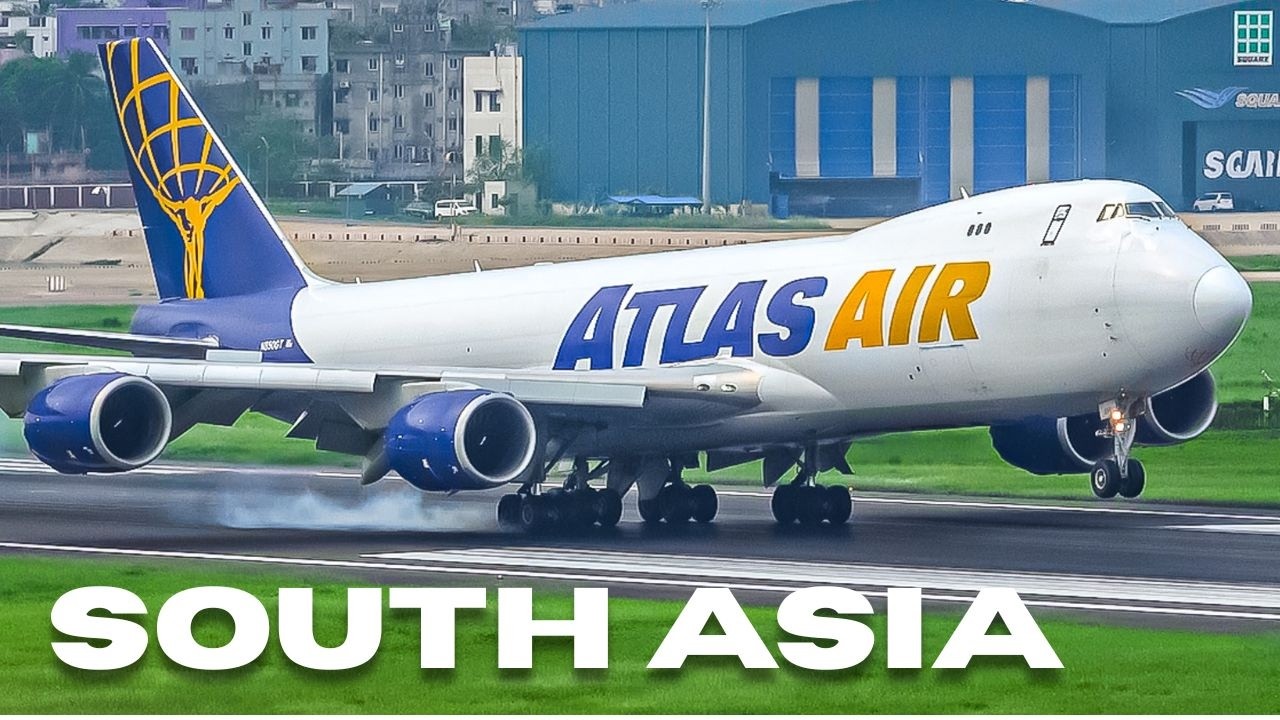 🇧🇩🇳🇵🇲🇻 2 HOURS+ SOUTH ASIA MOST EXOTIC AIRPORT PLANE SPOTTING