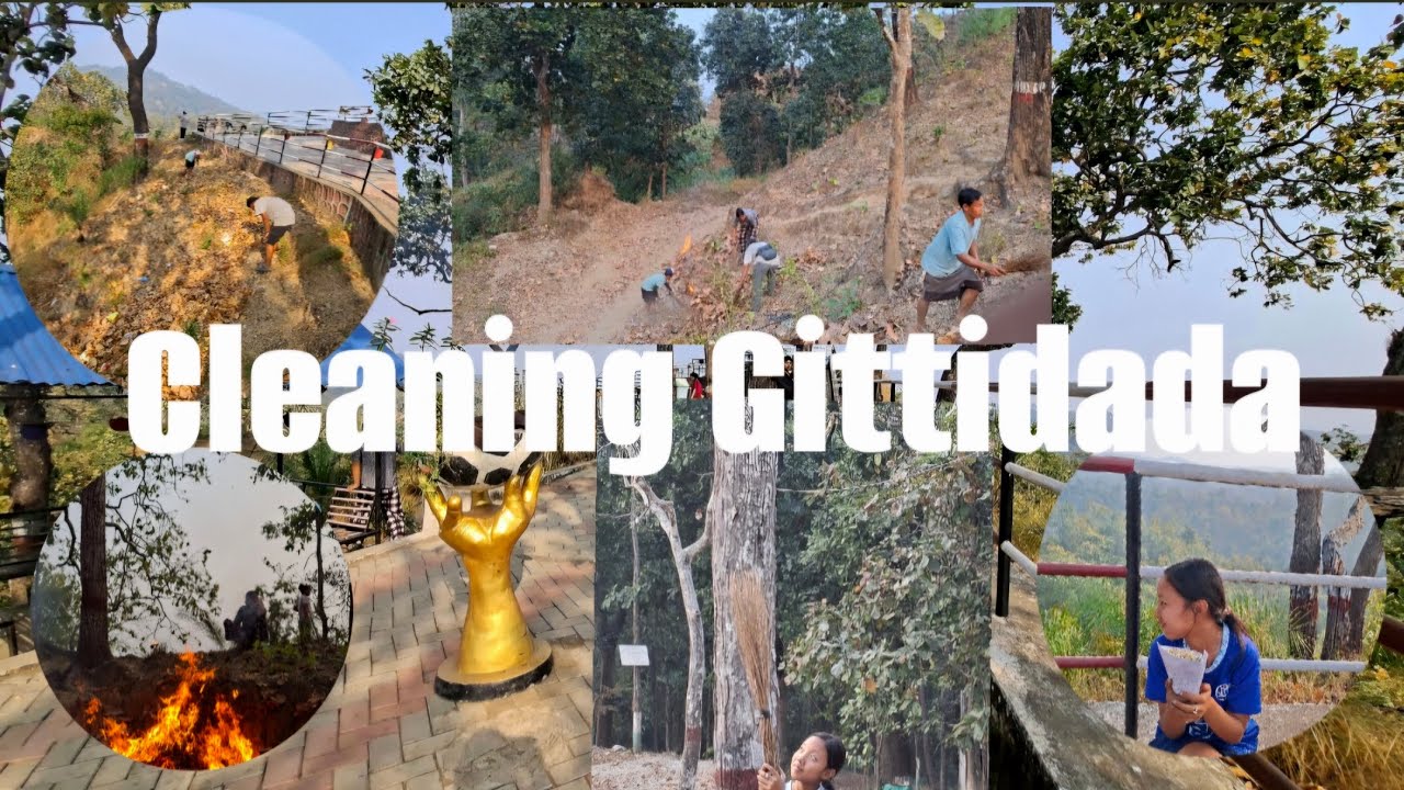  स्रमदान Vlog || Cleaning Gittidada || Knight Vlogger