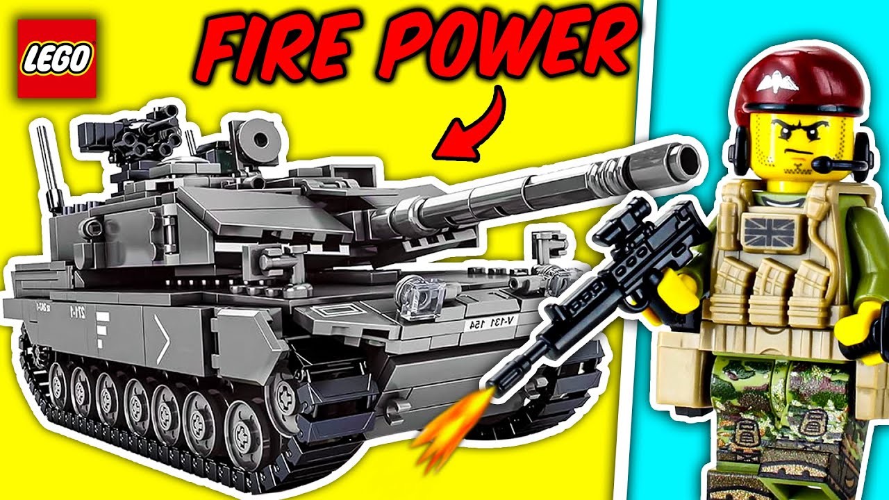 The Most POWERFUL Lego Tanks Ever Built!