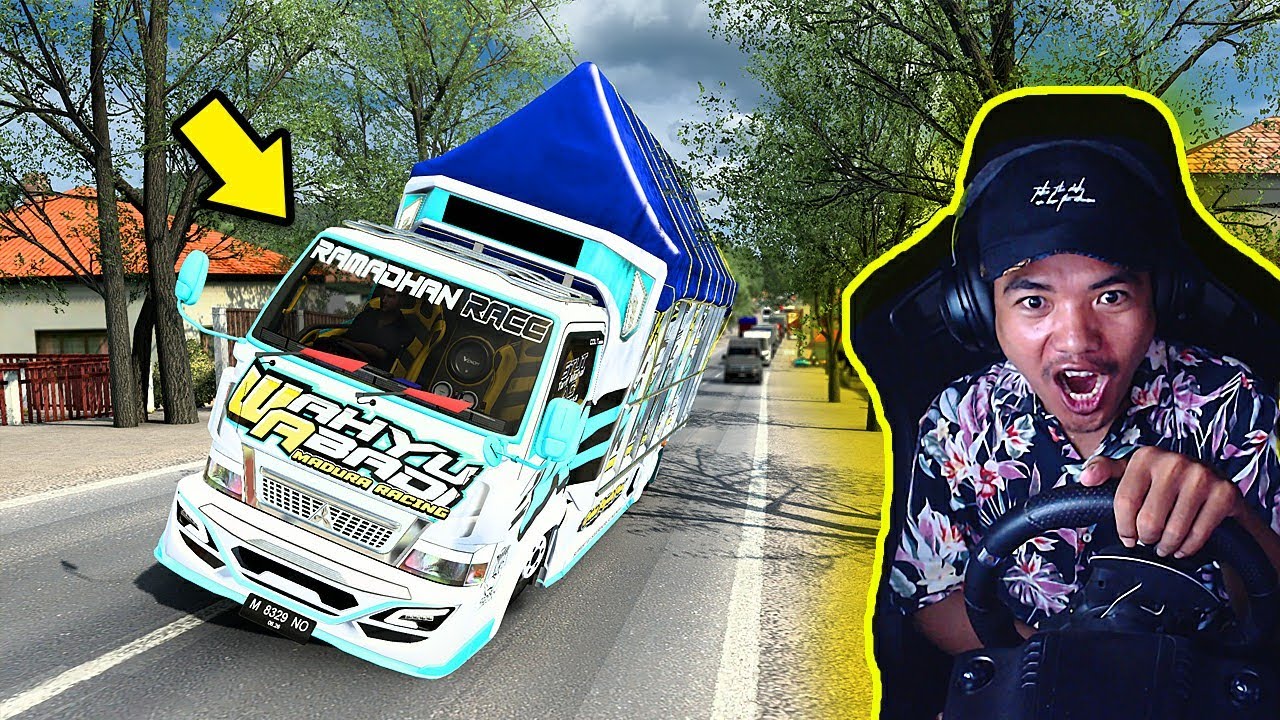 PERJALANAN TRUK WAHYU ABADI 02 OLENG  TASIK -CIAMIS - ETS2