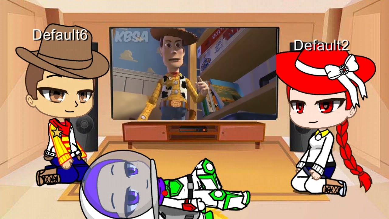 toy story react Woody está saas 1