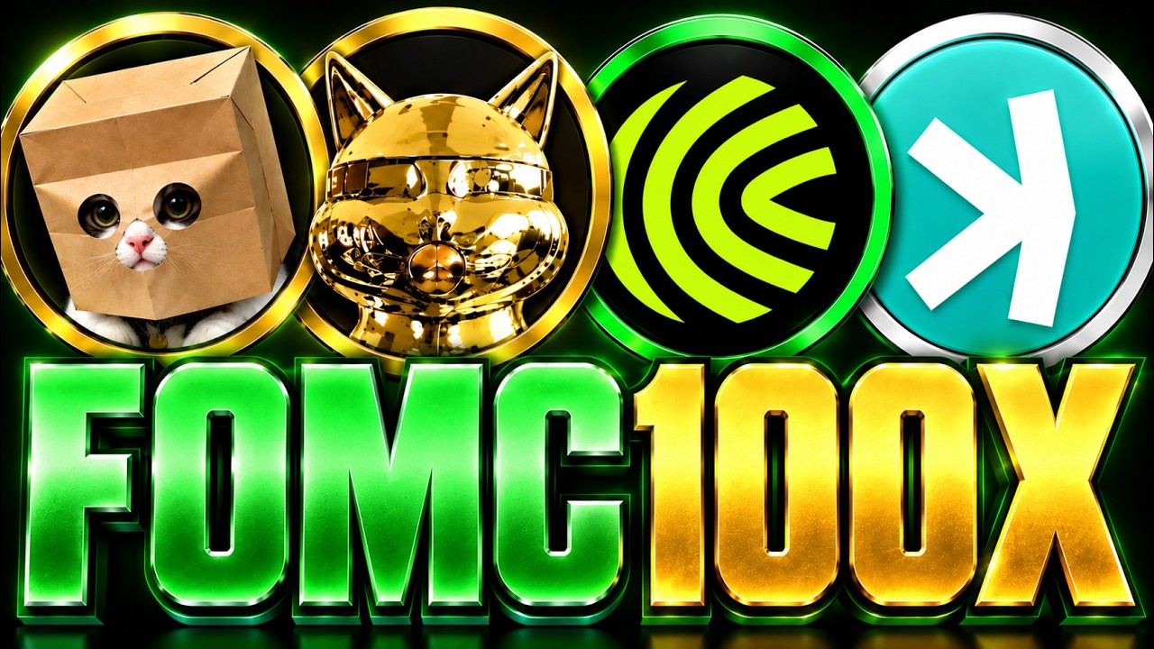 Robinhood 100X Memecoins🚀FOMC Catalyst Tomorrow