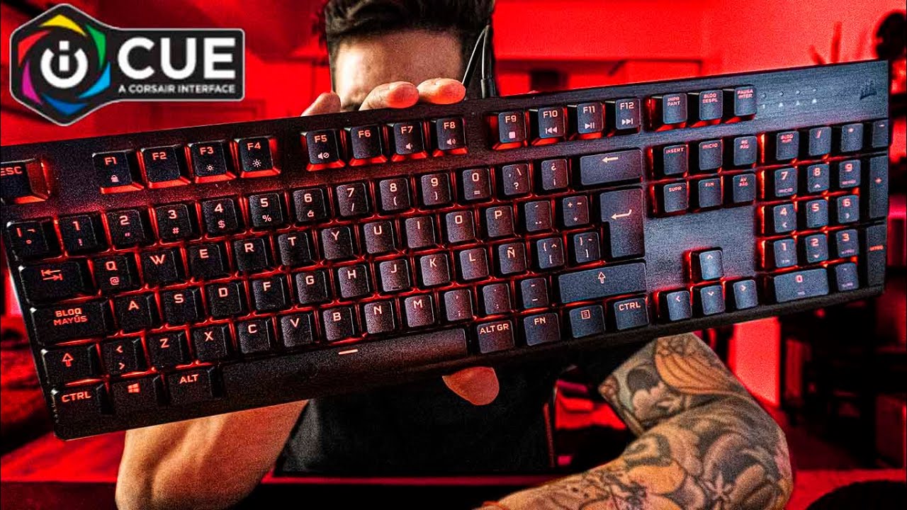 TECLADO MECÁNICO CORSAIR   K60 RGB PRO LOW PROFILE