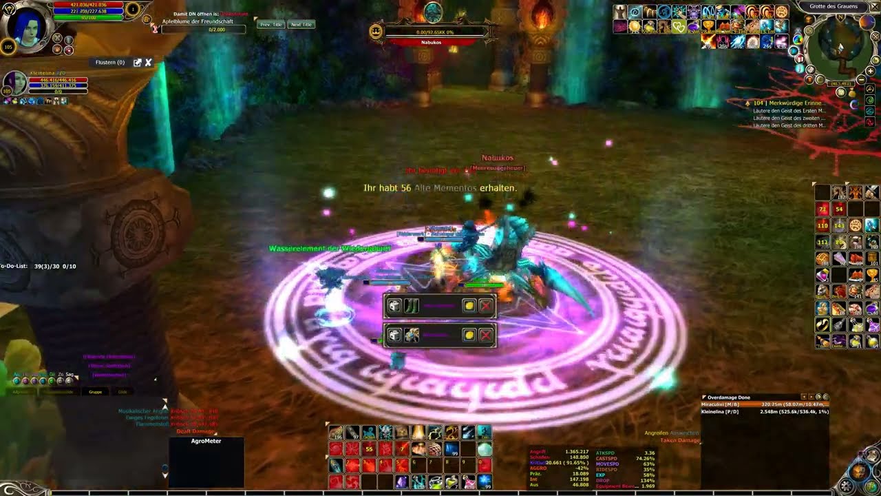 Chronicles of Arcadia (Runes of Magic) - Grotte des Grauens HM Instanz Fullrun Duo - 4K Max Settings