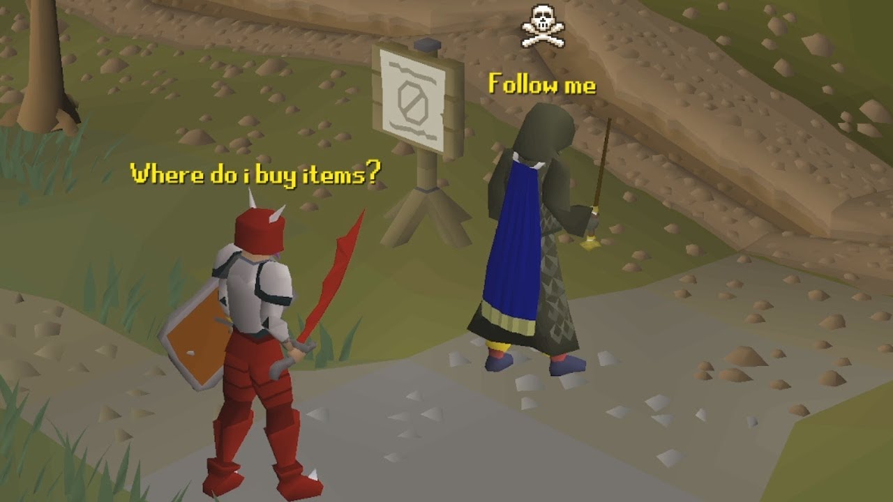 Testing if Runescapers will Lure a New Player (they do = I PK them)