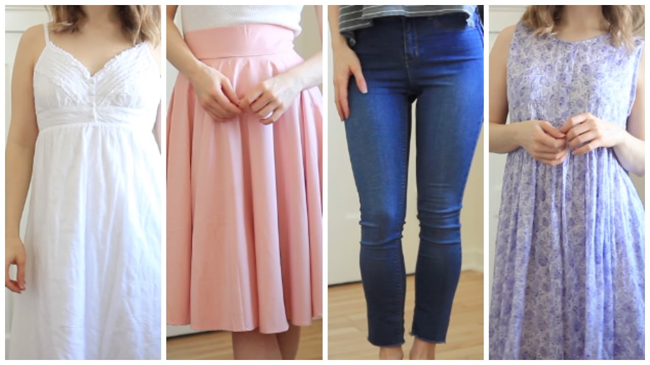 Thrift Store Clothing Haul + Try On! | Meghan Livingstone