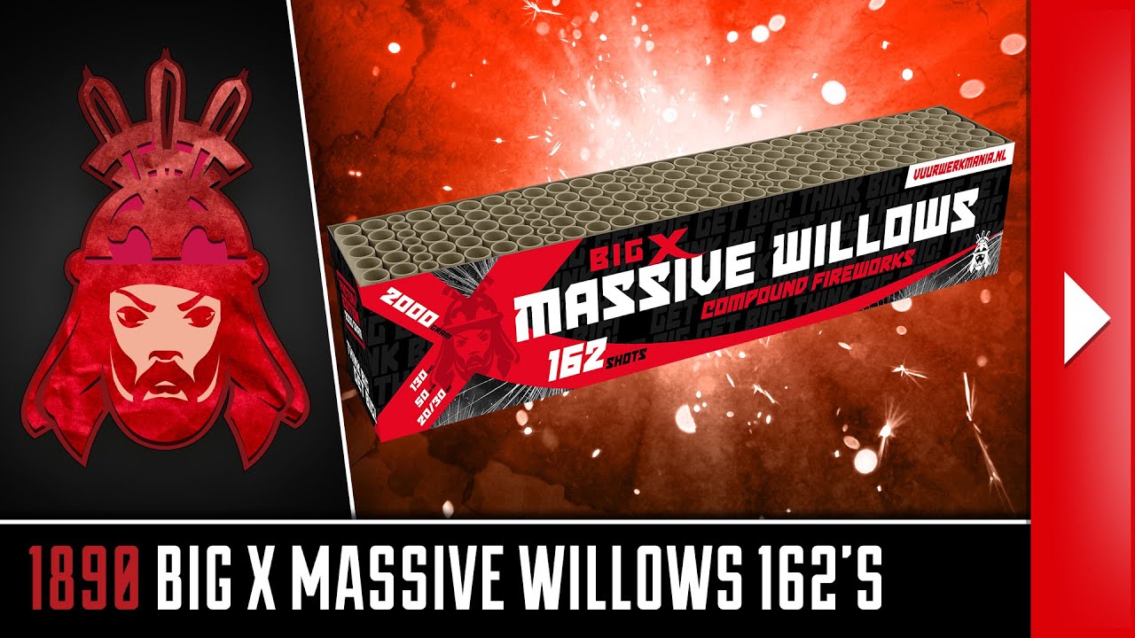 1890 Massive Willows 162's - Geisha - Vuurwerkmania - (OFFICIAL VIDEO)