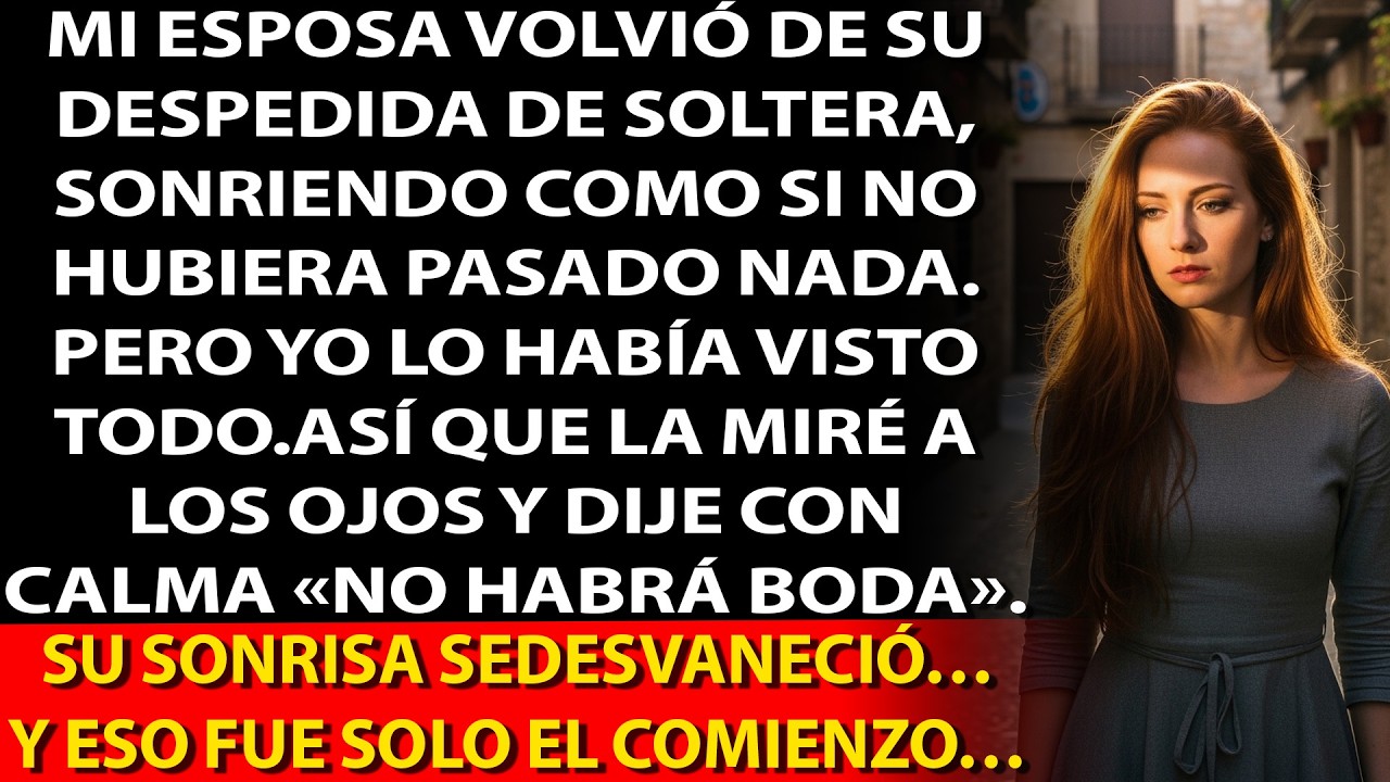 😏 Mi esposa infiel se “divirtió” en su despedida; 💥 cancelé la boda y me vengué.