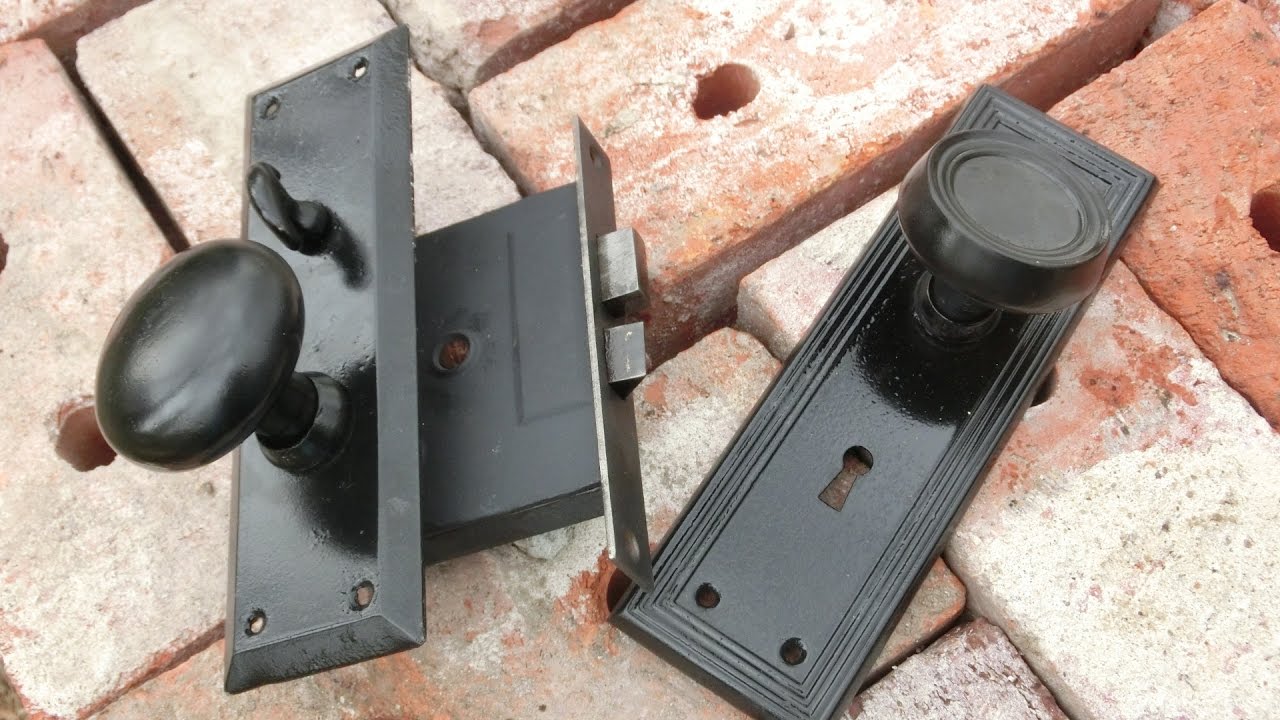Restoring Antique Doorknobs and Mortise Lock Mechanism