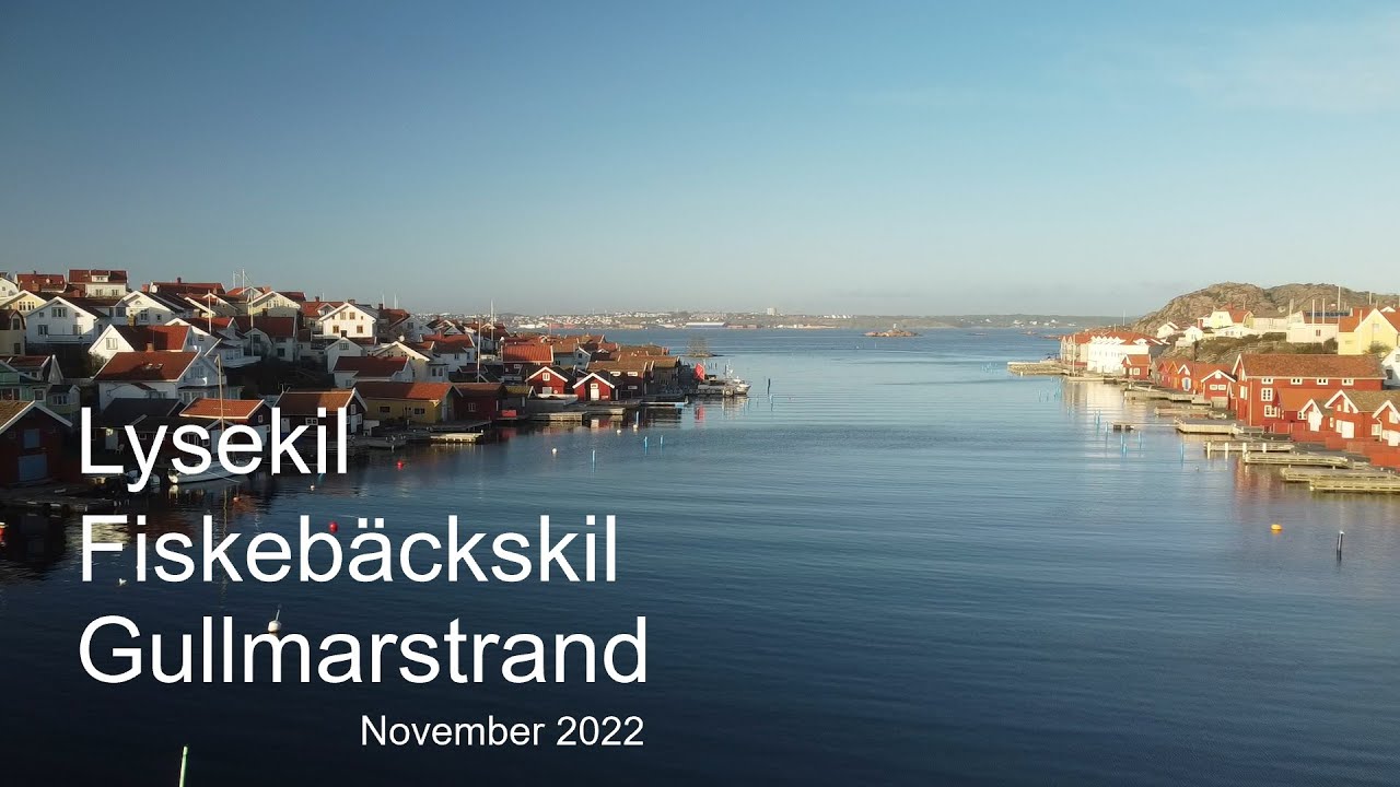 Lysekil - Fiskebäckskil - Gullmarstrand