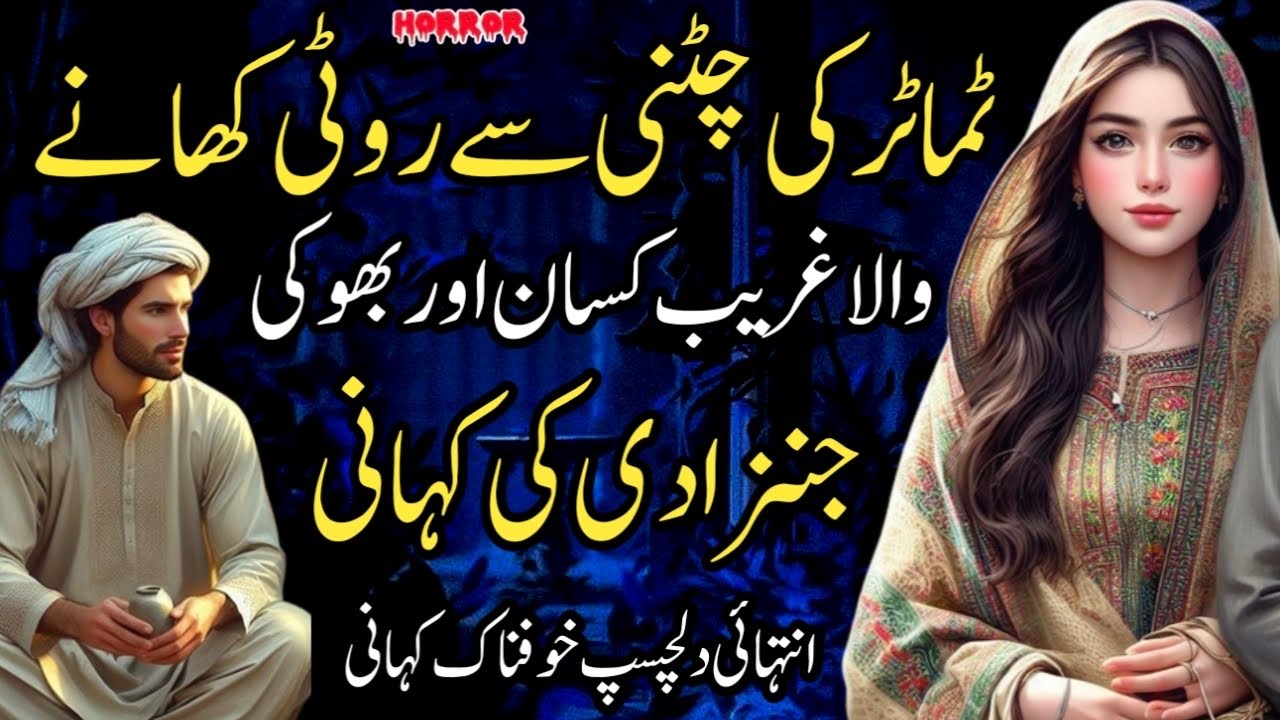 Tamatar Ki chatni Say Roti Khaney Wala Ghreeb Kissan Aur Bhooki Jinzzadi Ki Kshani |Horror