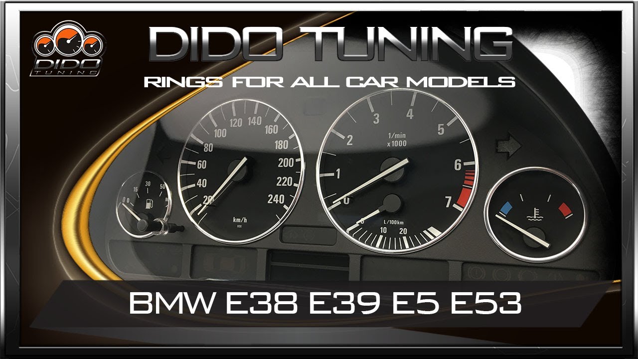 BMW E38 E39 E5 E53  FITTING ALUMINIUM RINGS