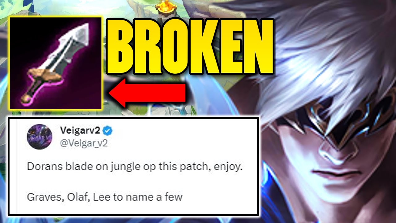 Rushing Dorans Blade on Lee Sin is incredibly broken right now... (NEW JUNGLE META)