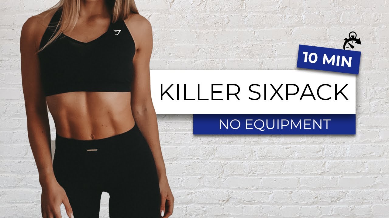 10 MIN KILLER SIXPACK - intense abs workout - no repeat