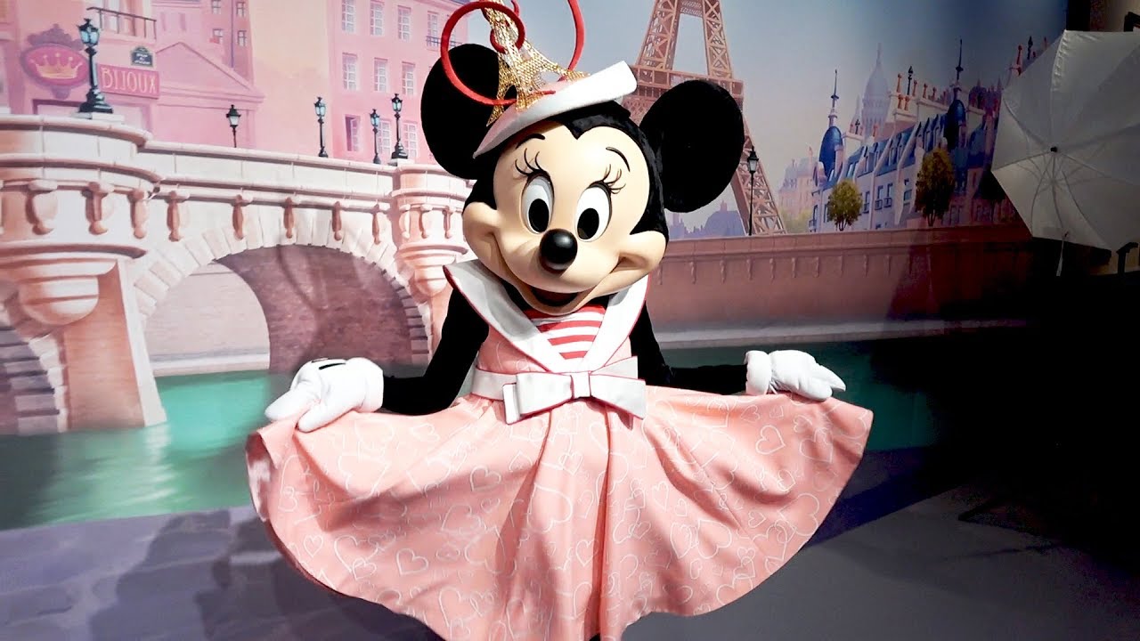 NEW Parisian Minnie Mouse Meet and Greet at Disneyland Paris, Walt Disney Studios Park