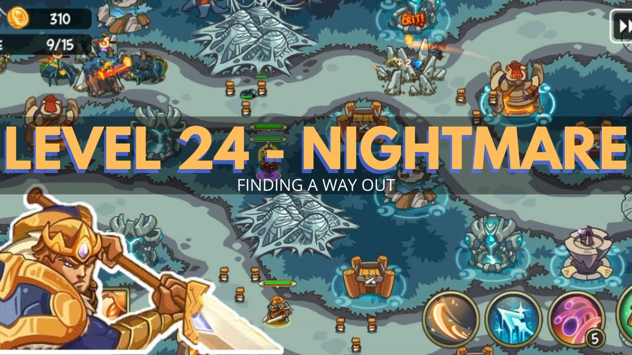 Empire Warrior TD: Level 24 - NIGHTMARE / NEW MAP VERSION