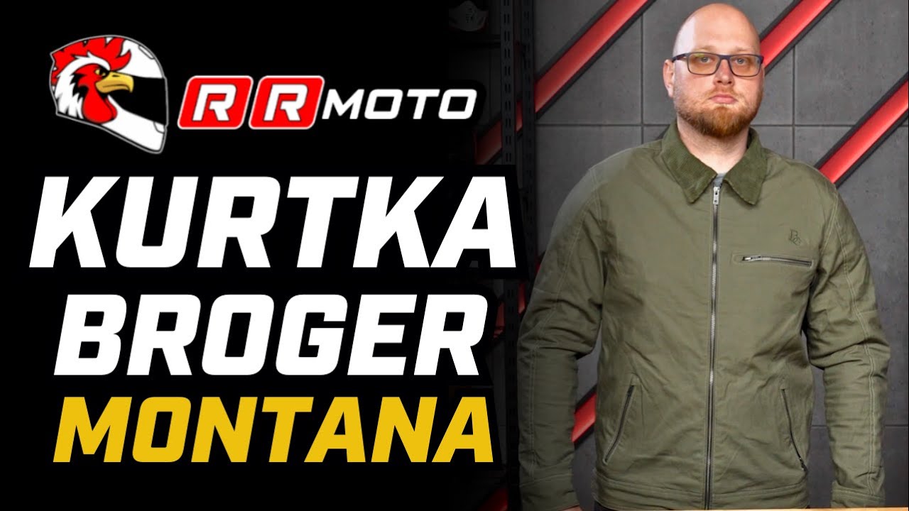BROGER MONTANA - stylowa kurtka motocyklowa