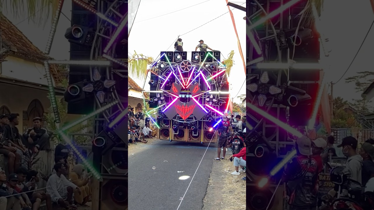 Sound horeg ah audio 12 sub ft star lighting karnaval betet
