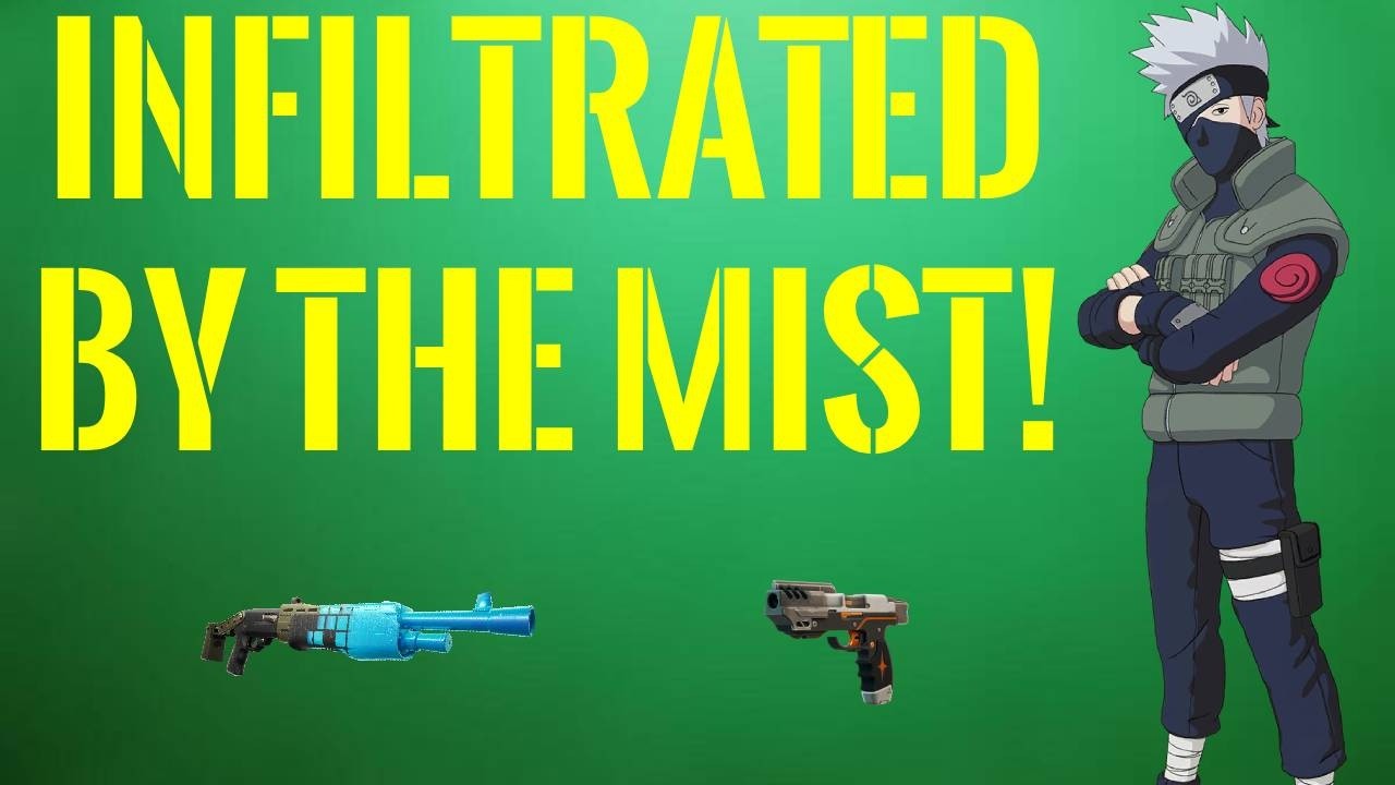 Kakashi Was Surrounded by the Village Hidden in the Mist! - Fortnite Reload