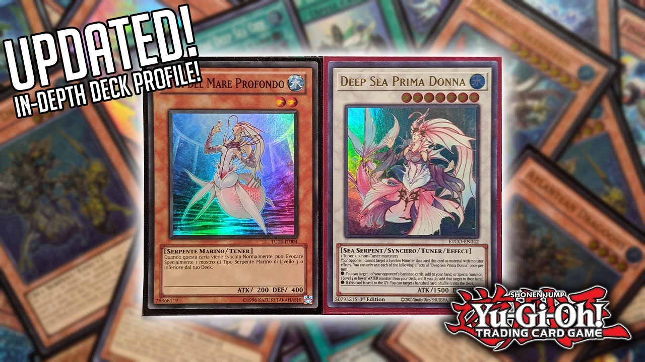 Yu-Gi-Oh! Deep Sea Atlantean Mermail In-Depth Deck Profile (Jan 2021)