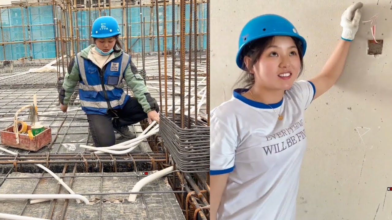 Talented Hardworking Female Electrician Xiatian