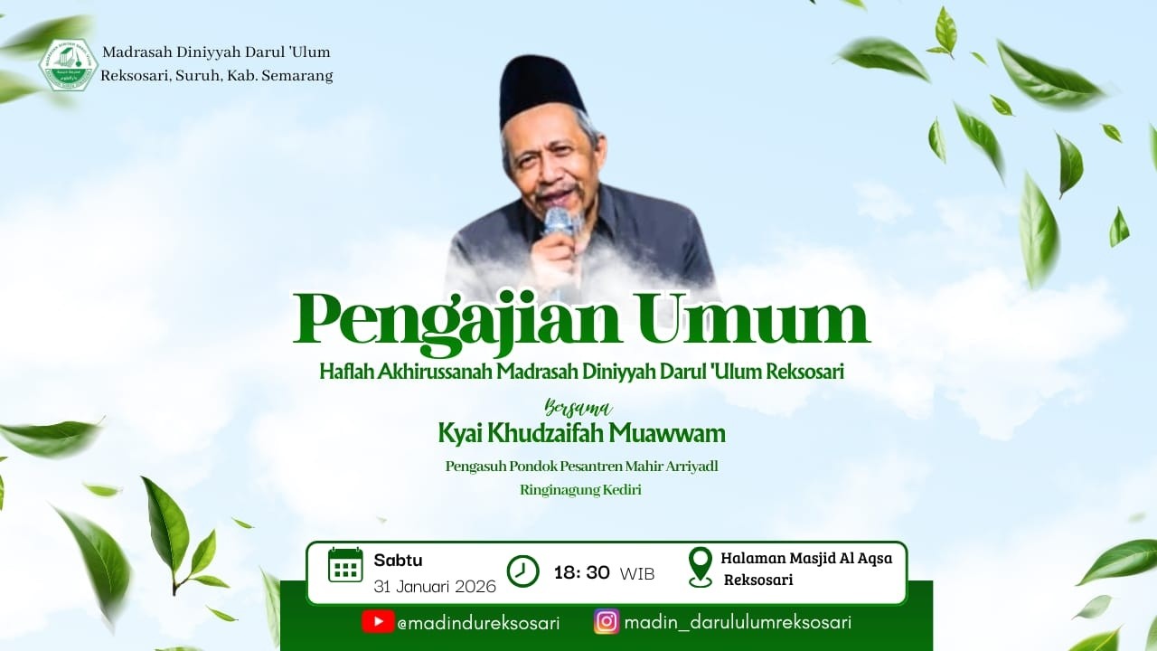 LIVE HAFLAH AKHIRUSANNAH MADRASAH DINIYYAH DARUL 'ULUM SURUH 2026