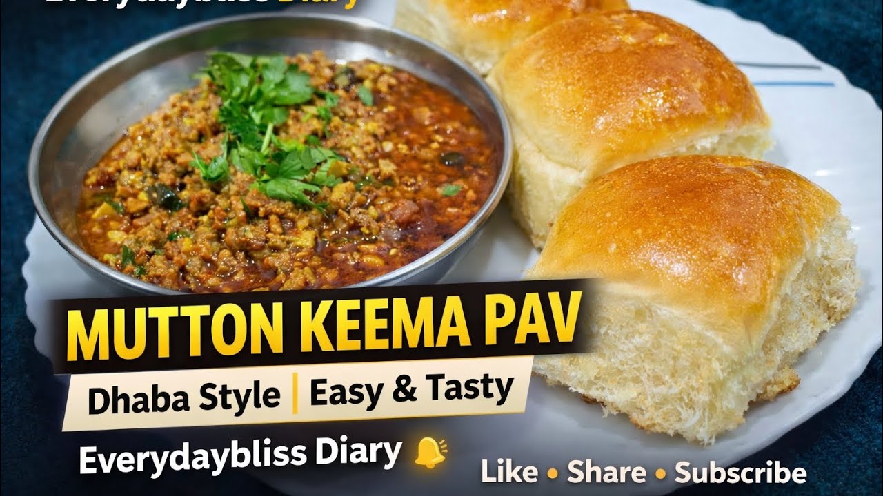 Mutton Keema Recipe | Keema Masala Pav | मटन कीमा | by Sonali