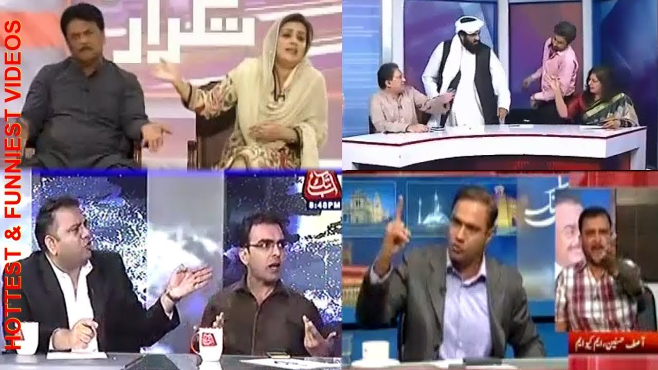 Best of Pakistani Politicians FIGHTING and ABUSING on LIVE TV! Part 3
