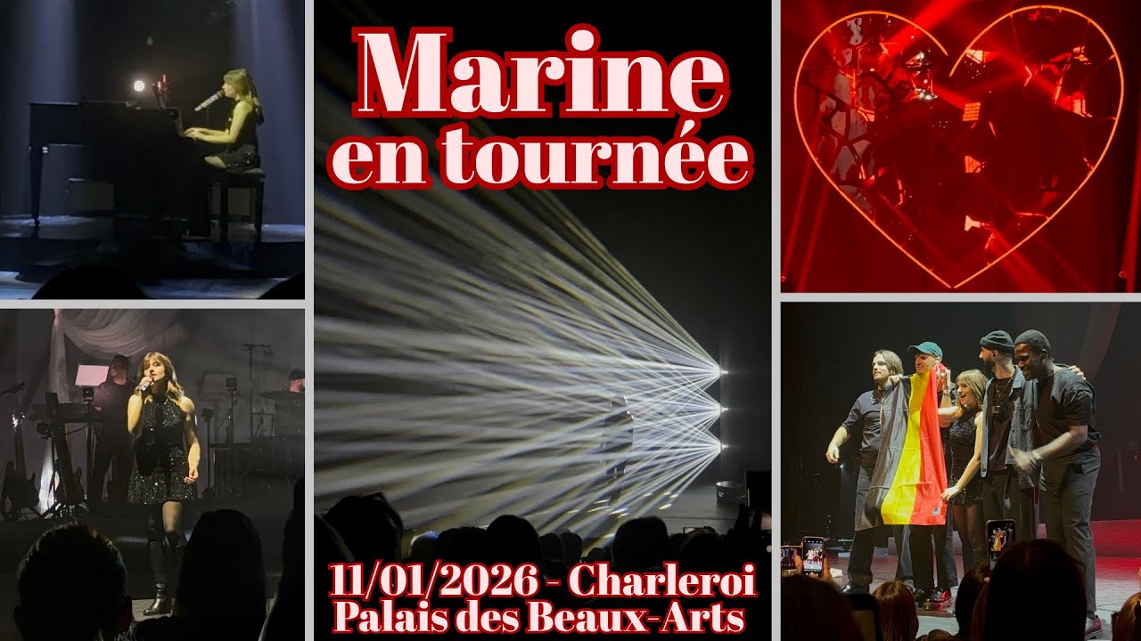 Marine en tournée - 11/01/2026 - Charleroi - Palais des Beaux-Arts