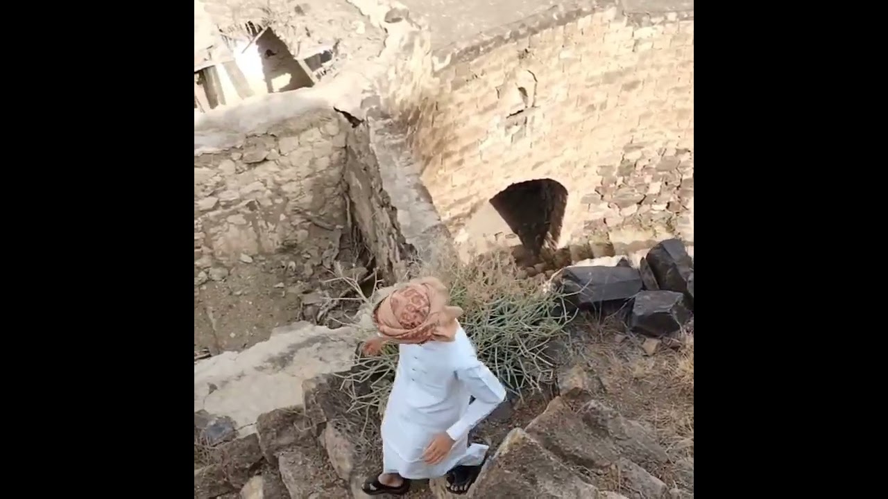 قلعة المصباح التأريخية في وصاب | تصوير بجودة عالية