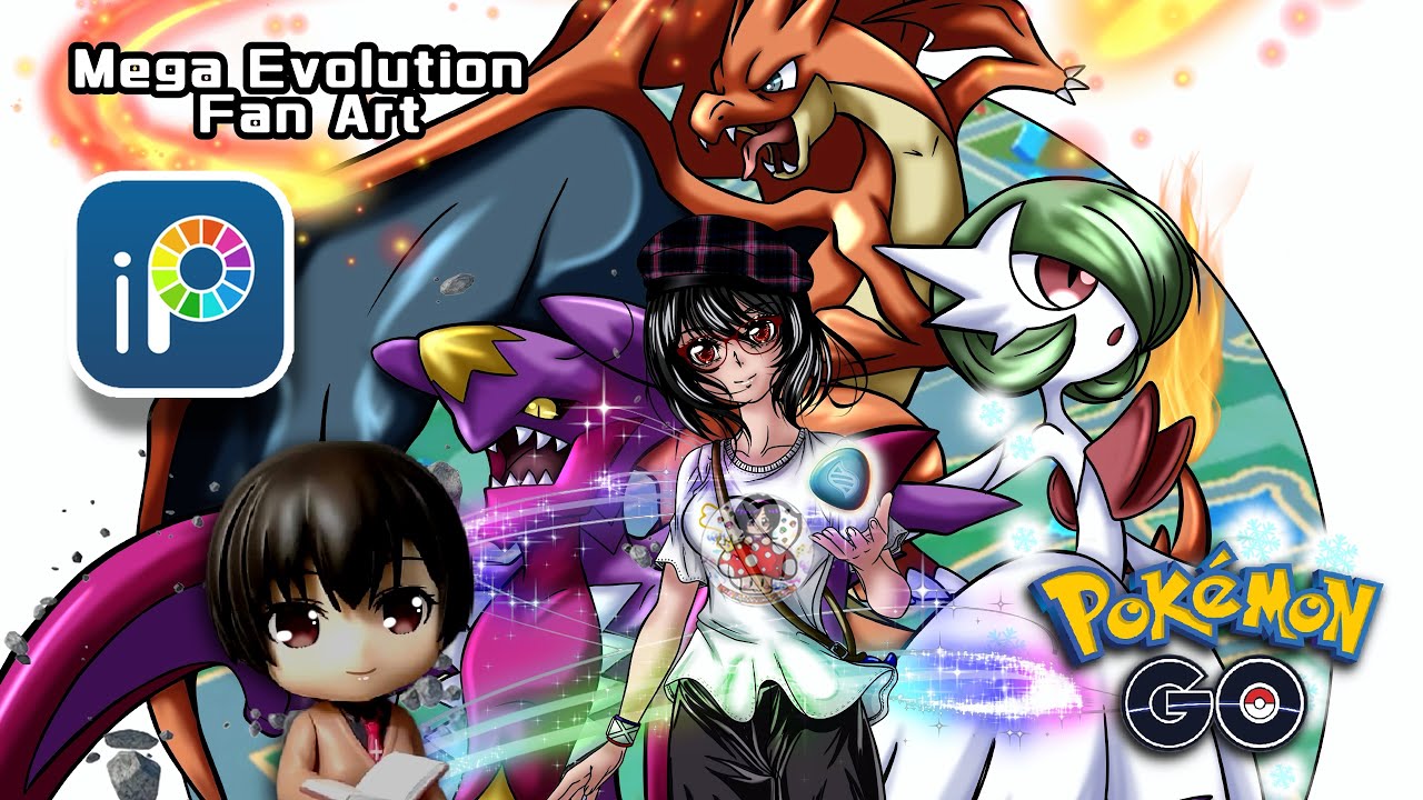 Denpot Coloring: Mega Evolution Fan Art 