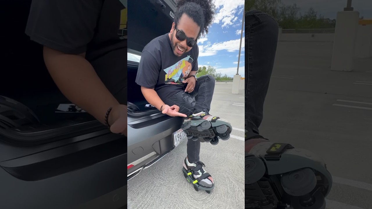 These electric shoes cost $1,400! 😯