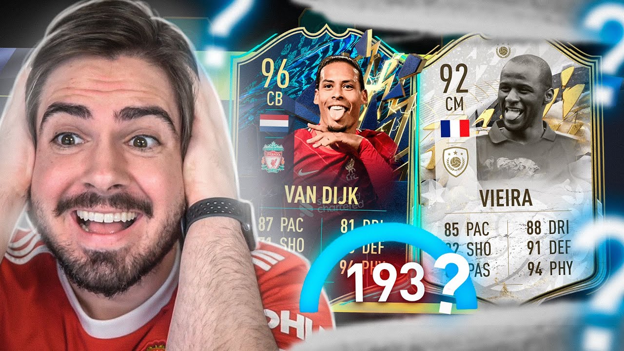 VAN DIJK TOTS E UM DRAFT SIMPLESMENTE APELÃO!!! FUT DRAFT FIFA 22