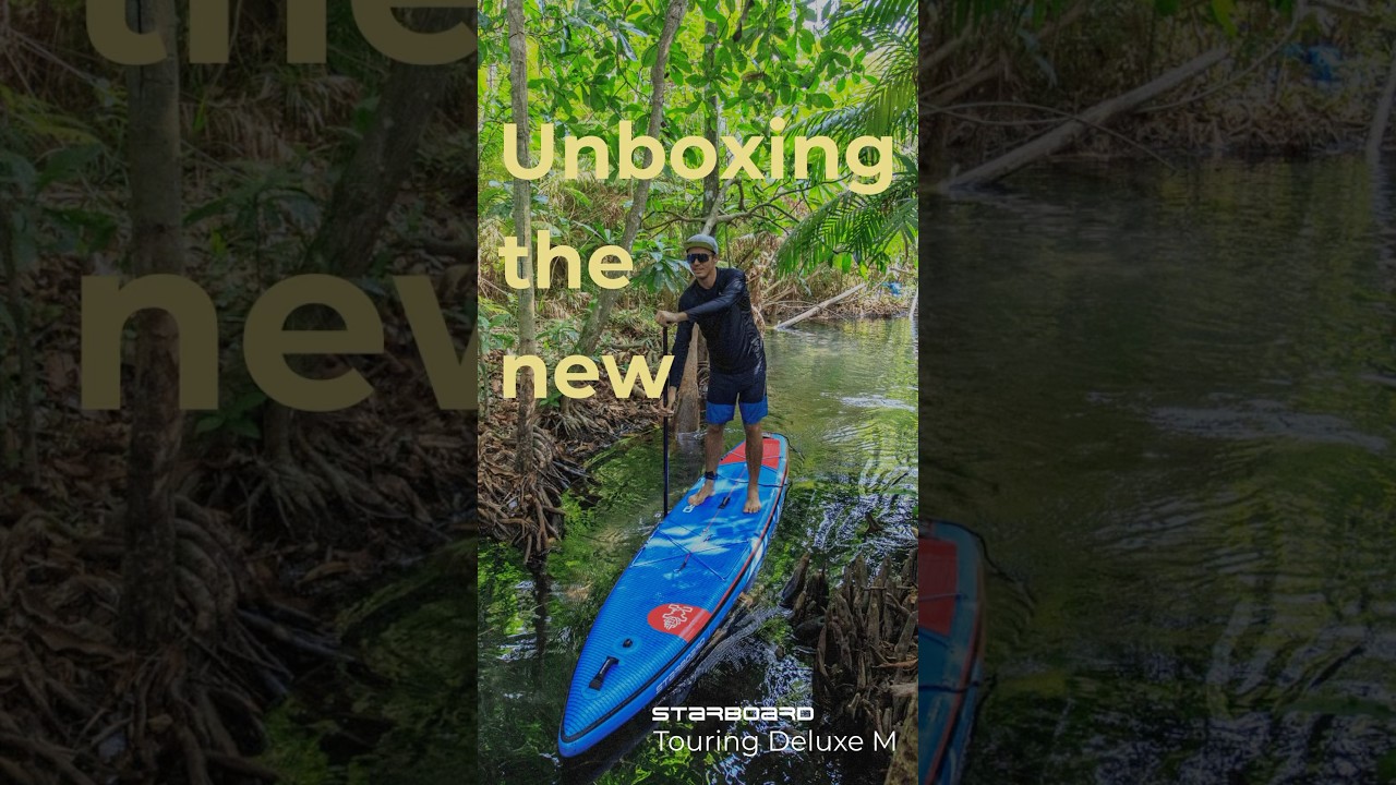 Unboxing Starboard inflatable touring M #inflatablesup #starboard #supadventure #paddleboard