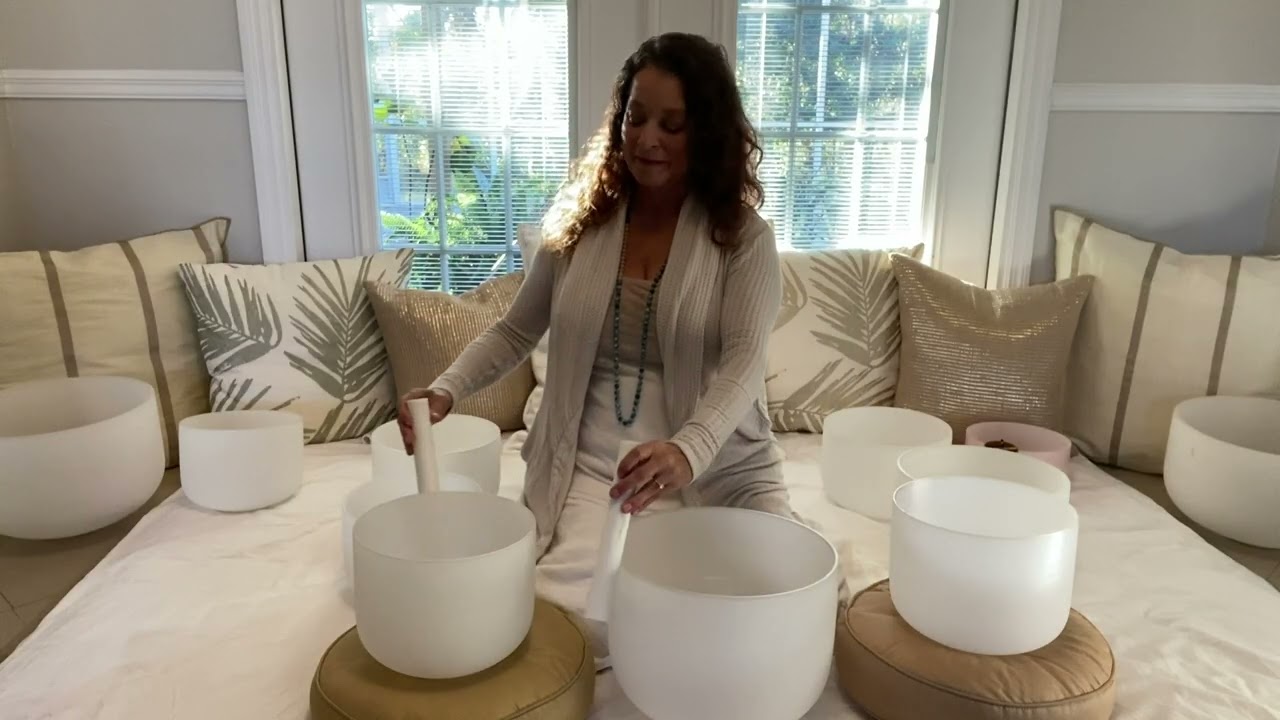 Calming Crystal Singing Bowls Sound Journey Music For Emotional Healing, Release And Rest