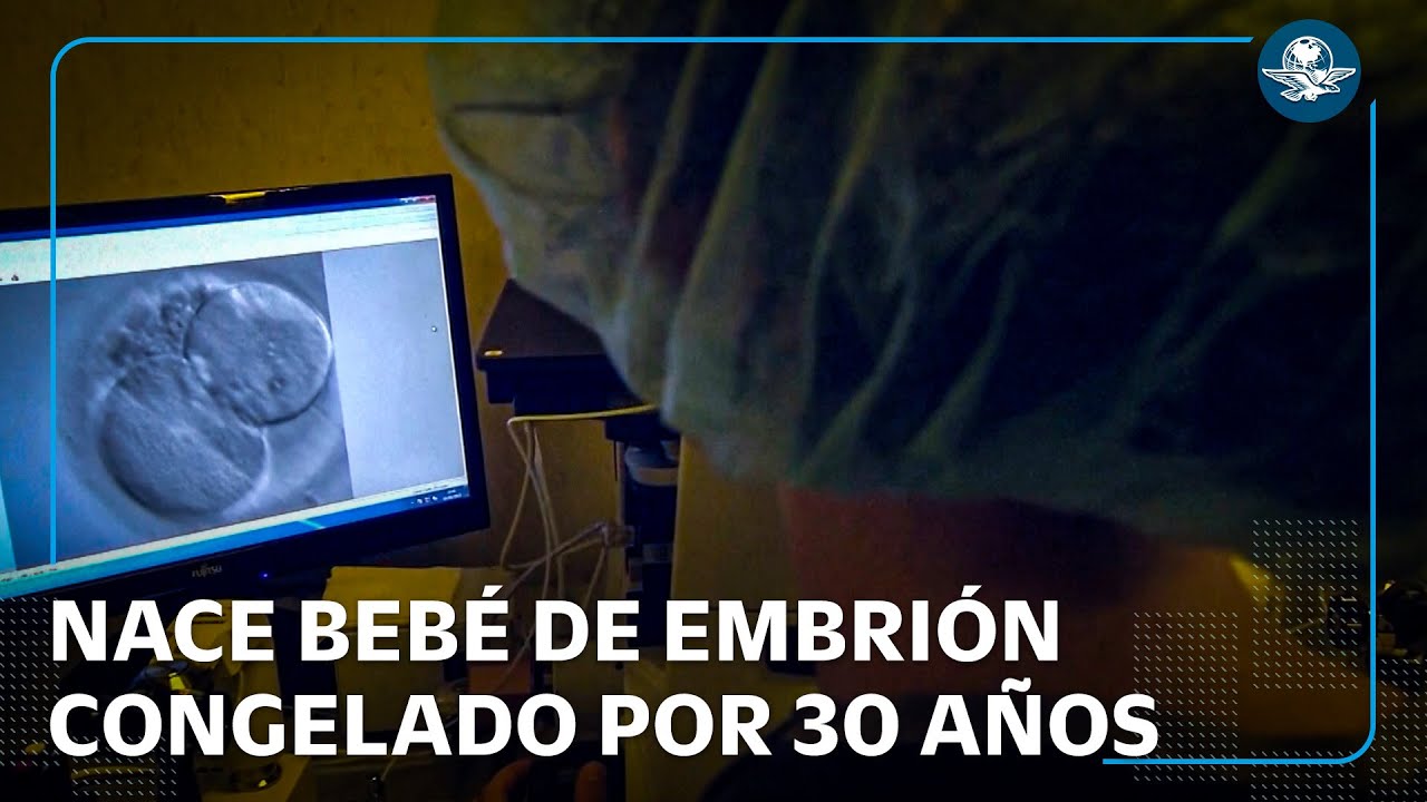 Bebé nace de embrión congelado por 30 años, rompe récord mundial