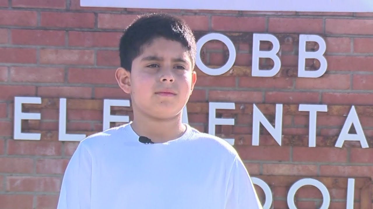 ‘I was very brave’: Robb Elementary survivor shares his story during National Gun Violence Survi...