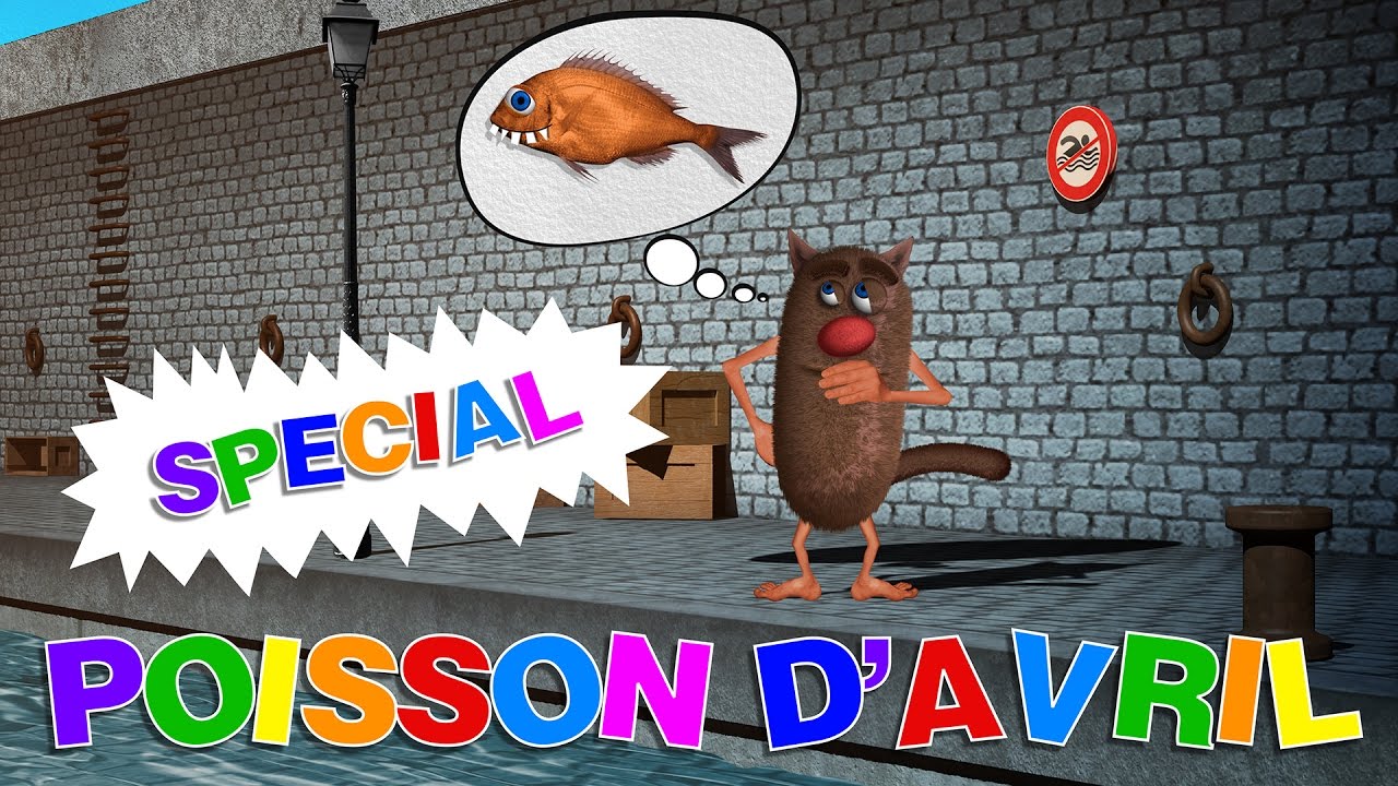 Spécial Poisson d'Avril pour les enfants (Happy April fool's day for kids,Children, Toddlers) 4K