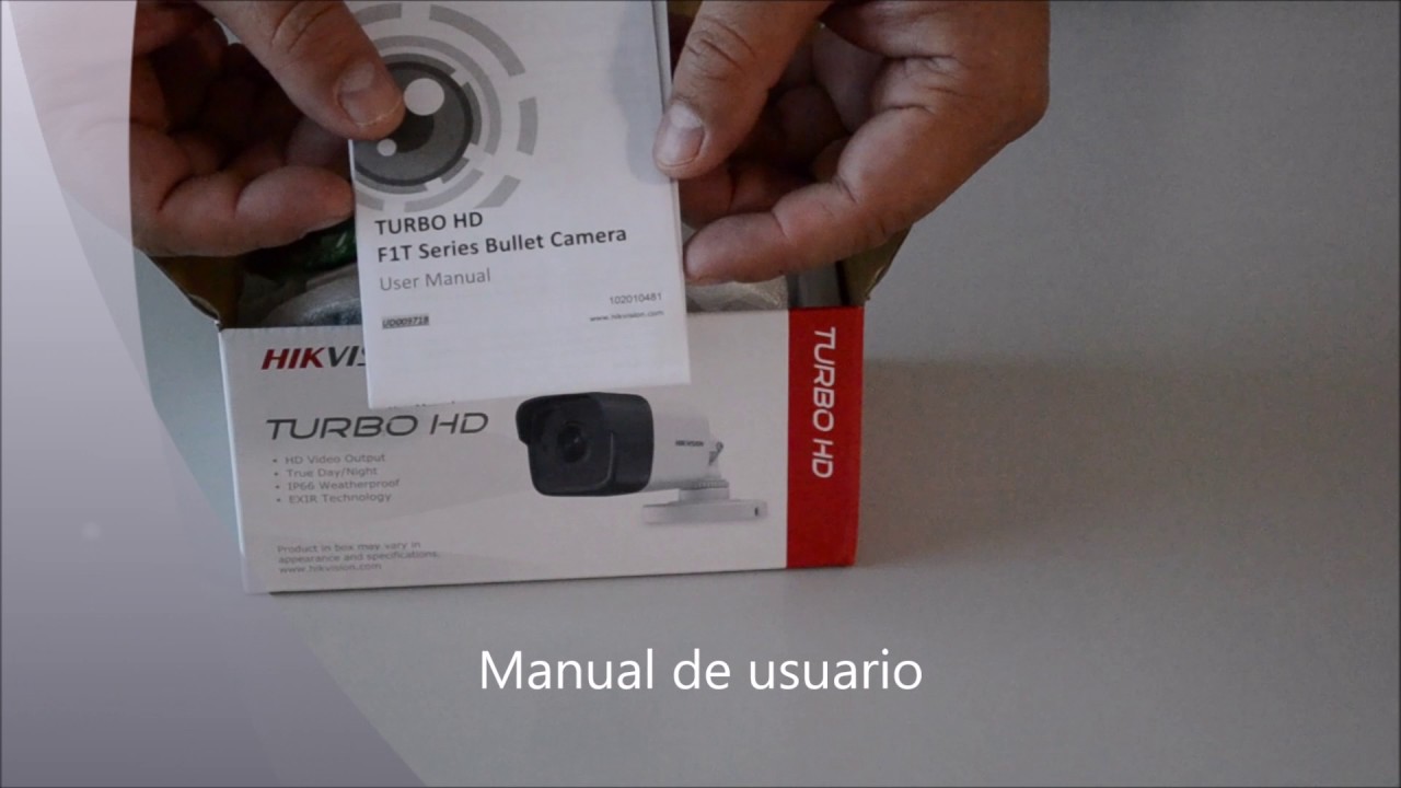 Valcom TI Unboxing Camara Hikvision DS-2CE16F1T-IT