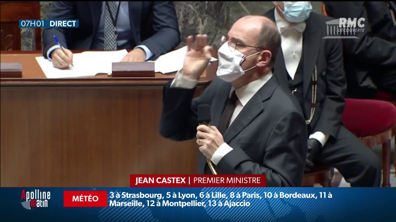 Jean Castex hausse une nouvelle fois le ton &agrave; l&rsquo;Assembl&eacute;e Nationale